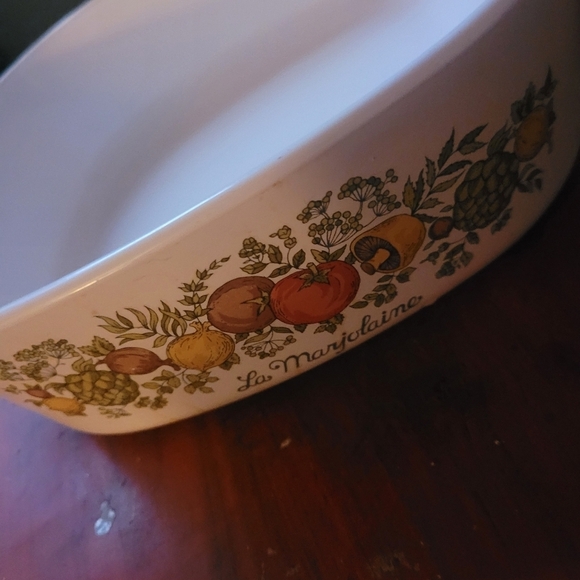 Corning Ware La Marjolaine Spice of Life Bake Dish A-2-B 2 Quart 2 Liter, no lid - Picture 4 of 6